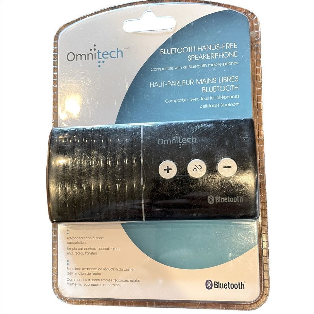 NIB OMNITECH Bluetooth Hands-Free Speakerphone